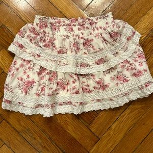 KATIEJNYC PONK FLORAL SKIRT